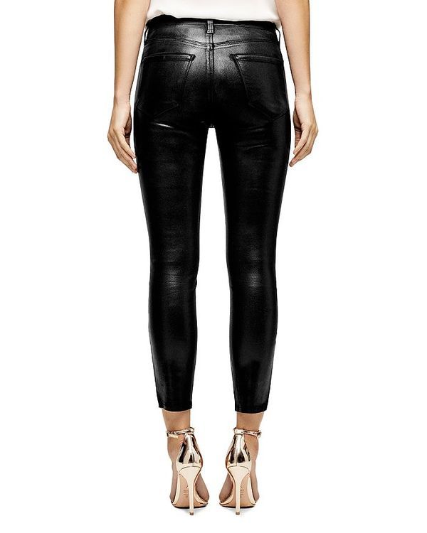 ラジャンス レディース ボトムス デニムパンツ コート ジーンズ LAGENCE Margot Skinny Jeans Coated Black Coated ブラック