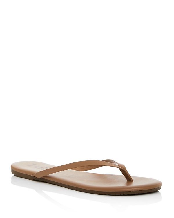 ティキーズ レディース シューズ サンダル レザー TKEES Womens Foundations Leather FlipFlops Cocobutter