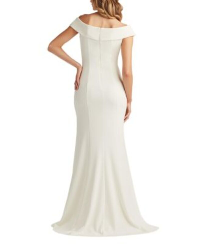 タダシショージ レディース トップス ワンピース オフショルダー Tadashi Shoji Ames OffShoulder Gown Ivory アイボリー タダシショージ レディース トップス ワンピース オフショルダー Tadashi Shoji Ames OffShoulder Gown Ivory アイボリー