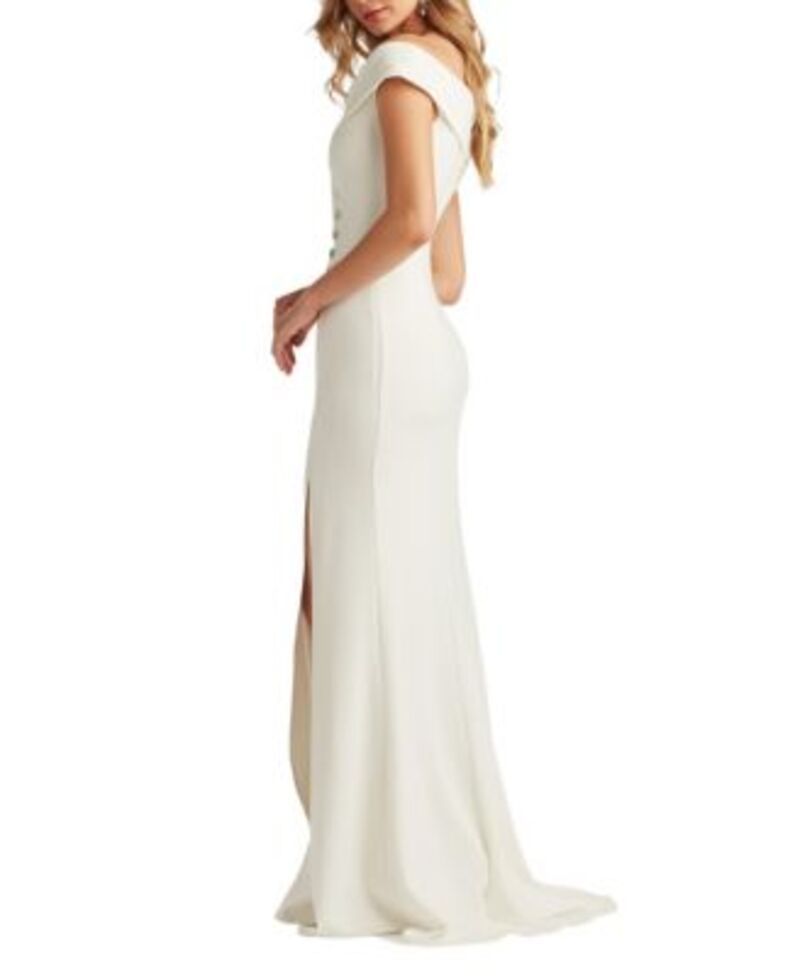 タダシショージ レディース トップス ワンピース オフショルダー Tadashi Shoji Ames OffShoulder Gown Ivory アイボリー タダシショージ レディース トップス ワンピース オフショルダー Tadashi Shoji Ames OffShoulder Gown Ivory アイボリー