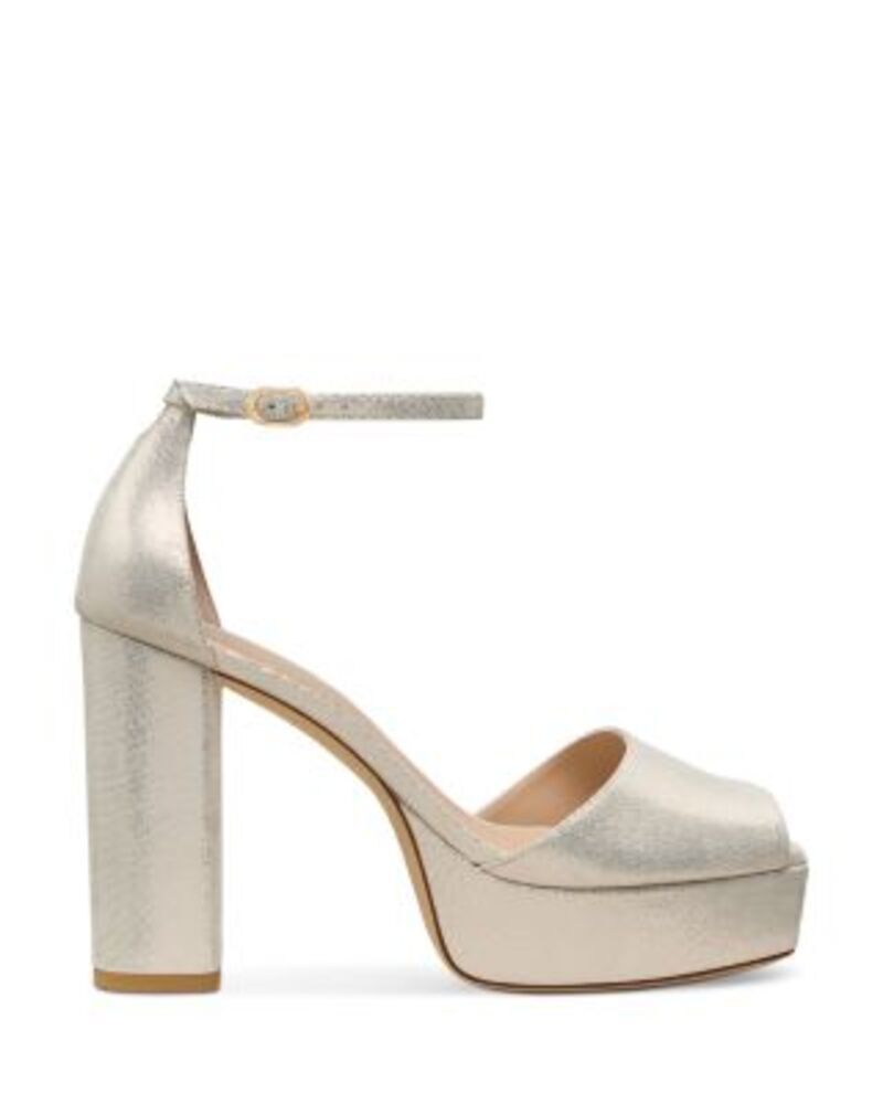 スチュアート ワイツマン レディース シューズ サンダル プラットフォーム アンクル Stuart Weitzman Womensabrinankle Straplatform Sandals Linen