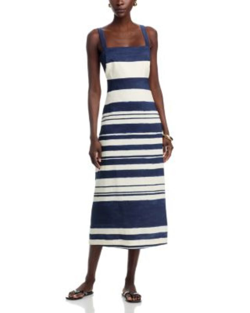 ヴェロニカ ベアード レディース トップス ワンピース ミディ Veronica Beard Ella Midi Dress Navydove ネイビー