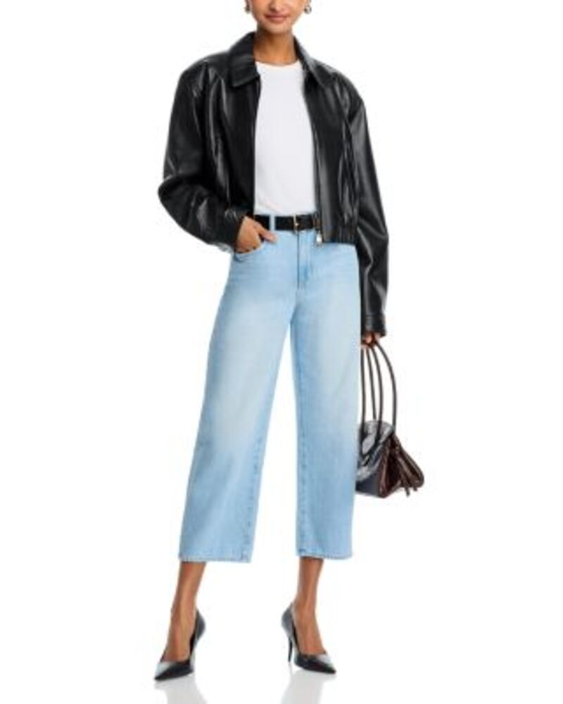 ラジャンス レディース ボトムス デニムパンツ ジーンズ LAGENCE Mallis High Rise Bow Leg Jeans in Brea