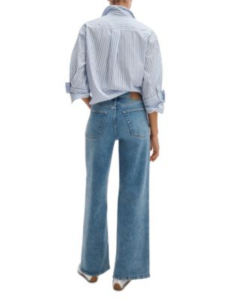 ラグアンドボーン レディース ボトムス デニムパンツ ワイドレッグ ジーンズ rag bone Flexi Andi High Rise Full Wide Leg Jeans in Lyon