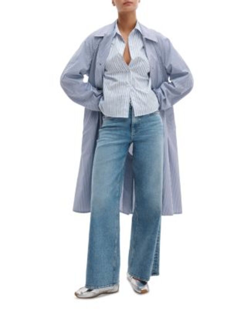 ラグアンドボーン レディース ボトムス デニムパンツ ワイドレッグ ジーンズ rag bone Flexi Andi High Rise Full Wide Leg Jeans in Lyon