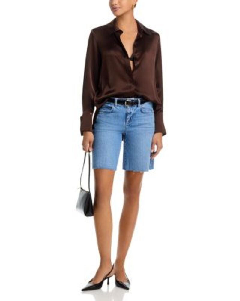 ラジャンス レディース ボトムス ハーフパンツ・ショーツ ショートパンツ LAGENCE River Mid Rise Bermuda Shortscottsdale