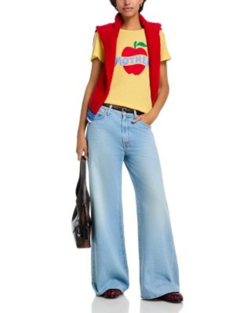 マザー レディース ボトムス デニムパンツ ワイドレッグ ジーンズ MOTHER The Ditcher High Rise Wide Leg Jeans in Few Far Between Few Far Between