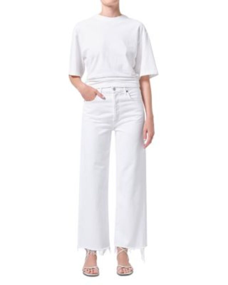 アゴルド レディース ボトムス デニムパンツ ワイドレッグ ジーンズ AGOLDE Ren High Rise Wide Leg Jeans in Marshmallow アゴルド レディース ボトムス デニムパンツ ワイドレッグ ジーンズ AGOLDE Ren High Rise Wide Leg Jeans in Marshmallow