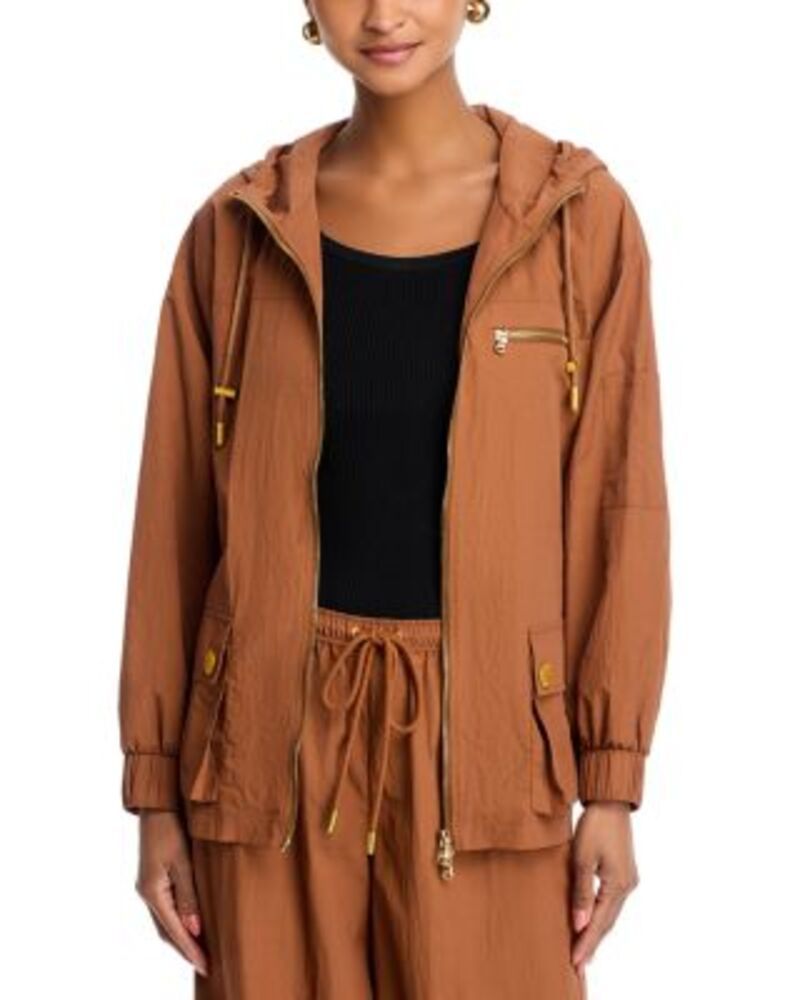 ラジャンス レディース アウター ジャケット・ブルゾン LAGENCE Calina Windbreaker Jacket Fawn