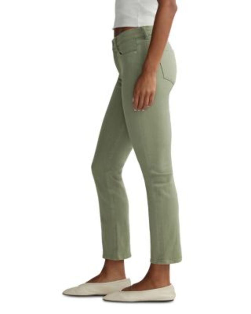 ディーエル 1961 レディース ボトムス デニムパンツ アンクル ジーンズ DL1961 Mara Mid Rise Instasculpt Straight Ankle Jeans in Supergreen
