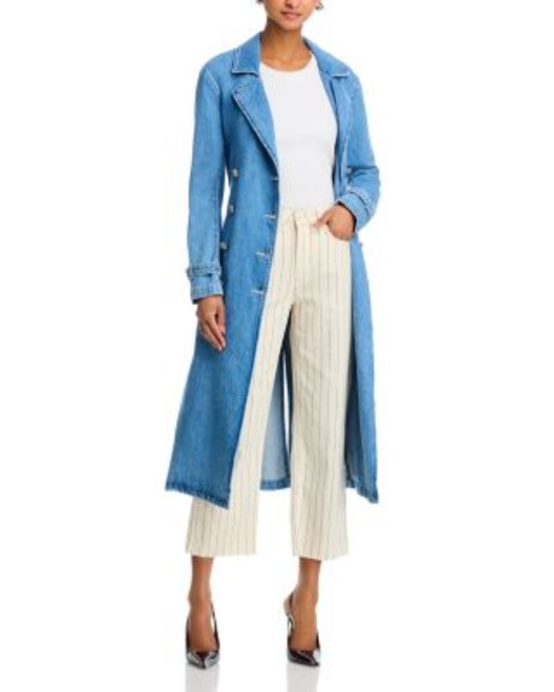ラジャンス レディース ボトムス デニムパンツ ワイドレッグ ジーンズ LAGENCE Wanda High Rise Crop Wide Leg Jeans in EcruNavy StripecruNavy Stripe エクリュ ラジャンス レディース ボトムス デニムパンツ ワイドレッグ ジーンズ LAGENCE Wanda High Rise Crop Wide Leg Jeans in EcruNavy StripecruNavy Stripe エクリュ
