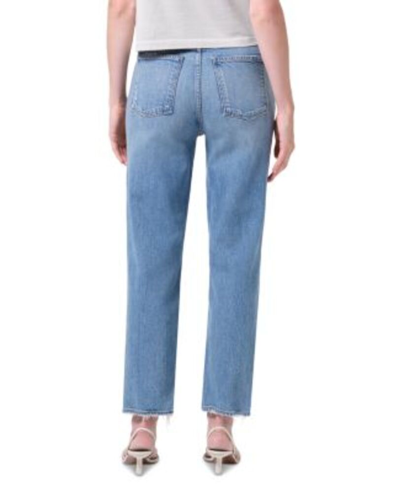 アゴルド レディース ボトムス デニムパンツ ジーンズ AGOLDE 90s Pinch Waist High Rise Straight Crop Jeans in Renew