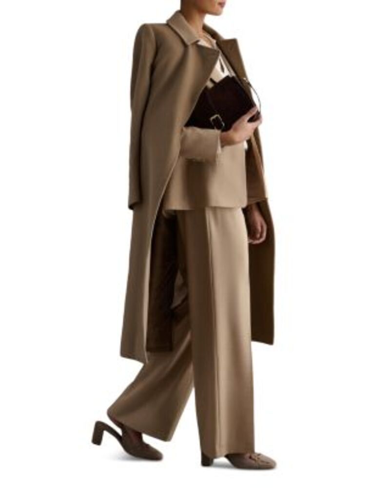 ホッブスロンドン レディース ボトムス カジュアルパンツ ワイドレッグ HOBBS LONDON Ashleen Wide Leg Pants Neutral ホッブスロンドン レディース ボトムス カジュアルパンツ ワイドレッグ HOBBS LONDON Ashleen Wide Leg Pants Neutral