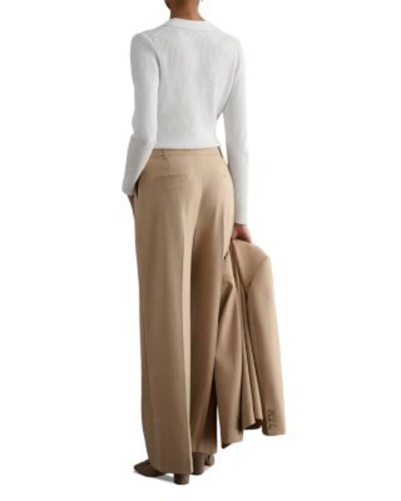 ホッブスロンドン レディース ボトムス カジュアルパンツ ワイドレッグ HOBBS LONDON Ashleen Wide Leg Pants Neutral ホッブスロンドン レディース ボトムス カジュアルパンツ ワイドレッグ HOBBS LONDON Ashleen Wide Leg Pants Neutral