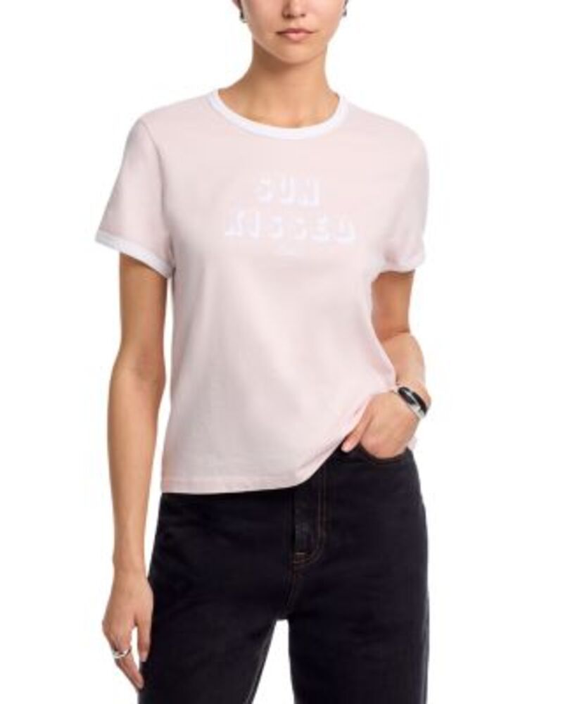 リーバイス レディース トップス Tシャツ Levis Favorite Ringer Tee Exclusive Sun Kissed