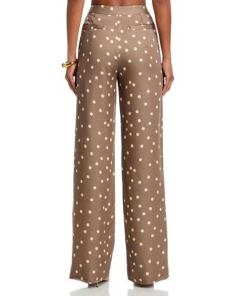 ラジャンス レディース ボトムス カジュアルパンツ ストレート LAGENCE Livvy Straight Leg Pants CardamomEcru Polka Dot エクリュ ラジャンス レディース ボトムス カジュアルパンツ ストレート LAGENCE Livvy Straight Leg Pants CardamomEcru Polka Dot エクリュ