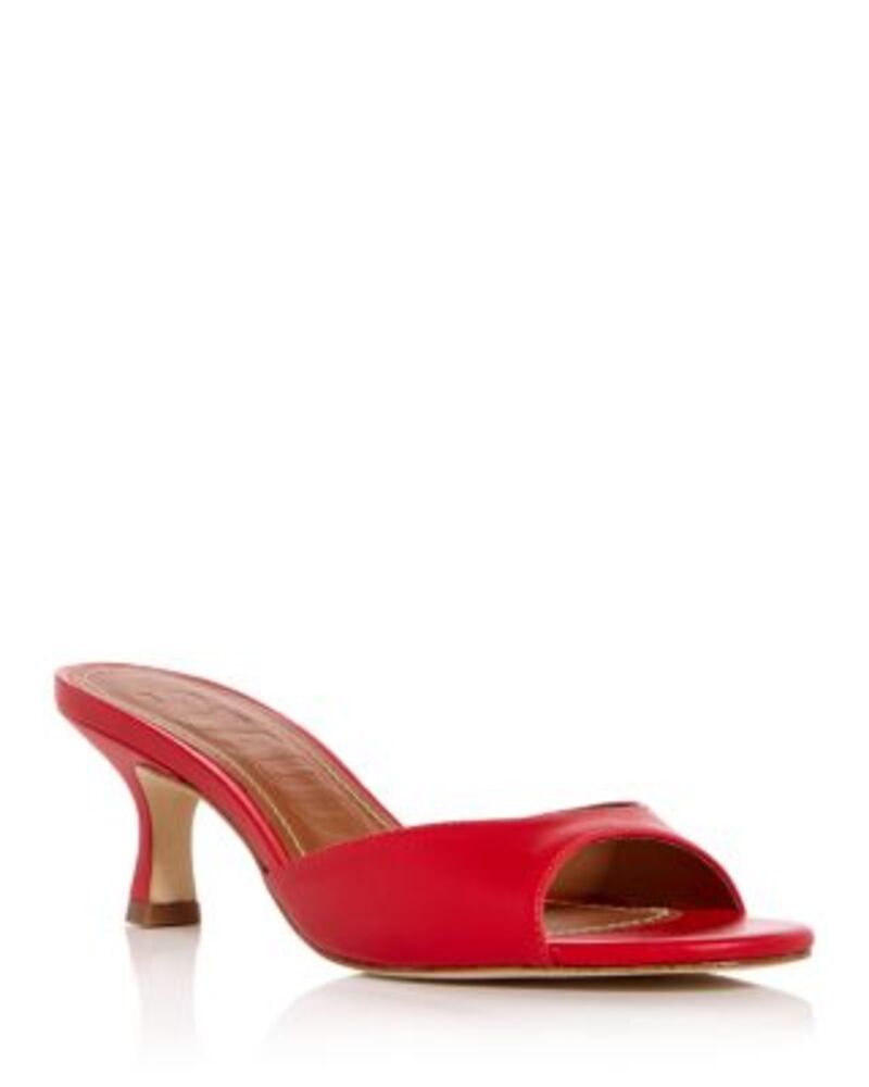 スタウド レディース シューズ サンダル STAUD Womens Brigitte Slide Sandals Exclusive Red Rose レッド