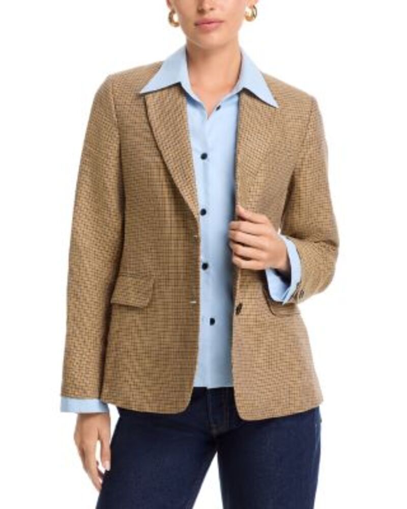 ラグアンドボーン レディース アウター ジャケット・ブルゾン ブレザー rag bone Frank Poplin Plaid Blazer Tan Plaid タン