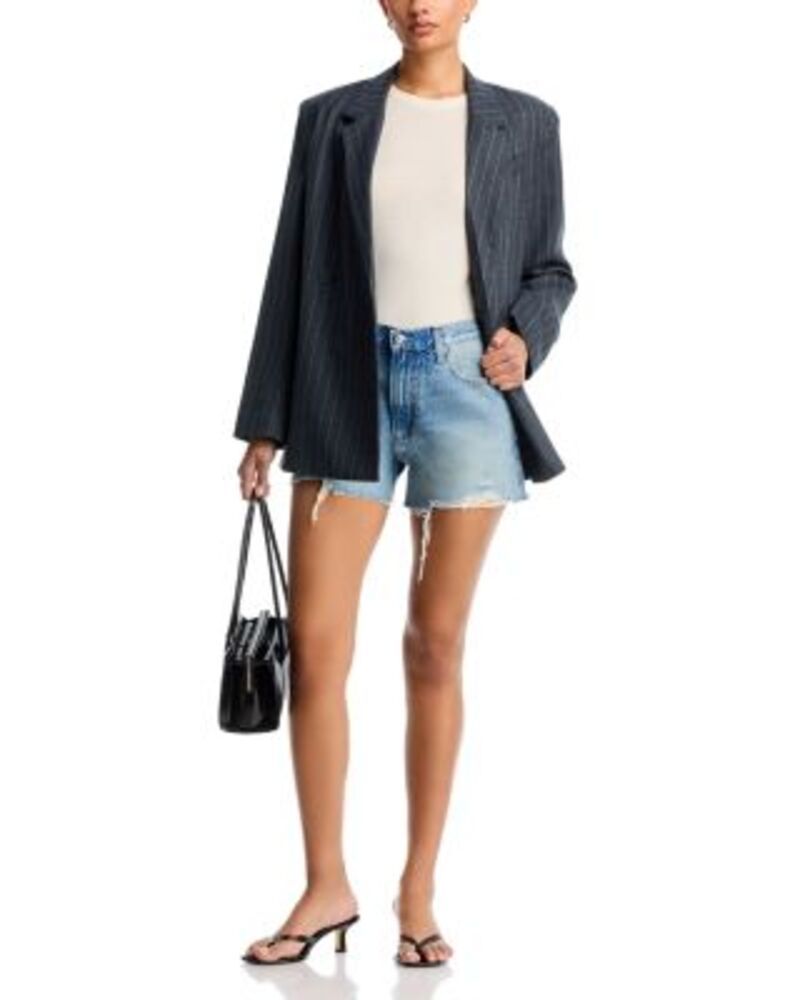 ペイジ レディース ボトムス ハーフパンツ・ショーツ ショートパンツ デニム PAIGE Archie Raw Hem Denim Shorts Foret デニム