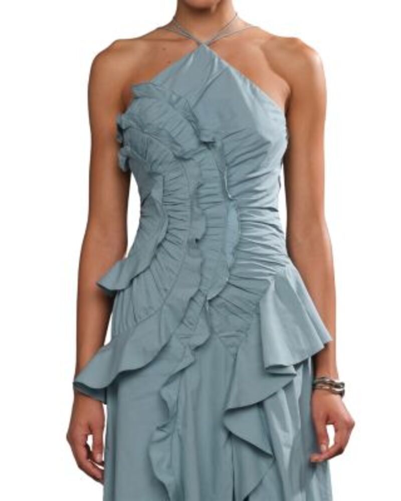 アムール レディース トップス ワンピース フリル Amur Ottavia Ruffledress Cumulus