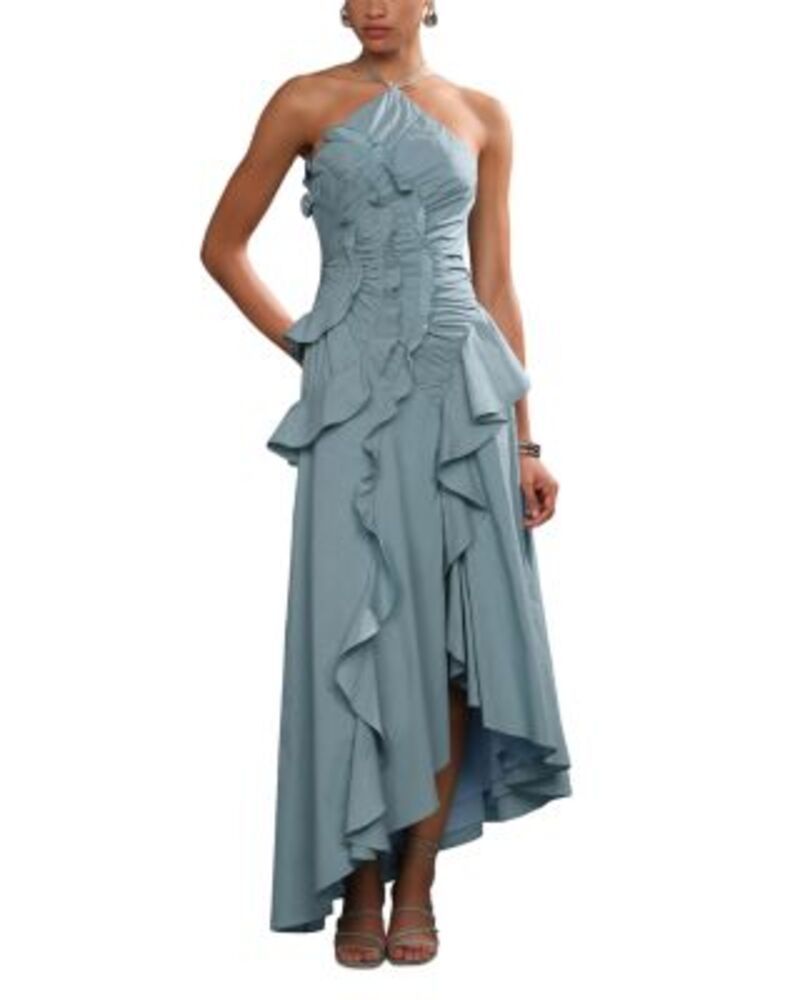 アムール レディース トップス ワンピース フリル Amur Ottavia Ruffledress Cumulus