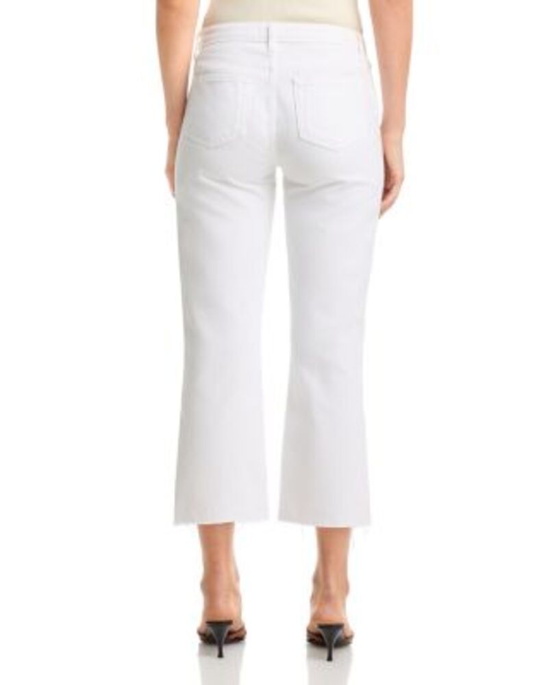 ラジャンス レディース ボトムス デニムパンツ ワイドレッグ ジーンズ LAGENCE Wanda High Rise Crop Wide Leg Jeans in Blanc ラジャンス レディース ボトムス デニムパンツ ワイドレッグ ジーンズ LAGENCE Wanda High Rise Crop Wide Leg Jeans in Blanc