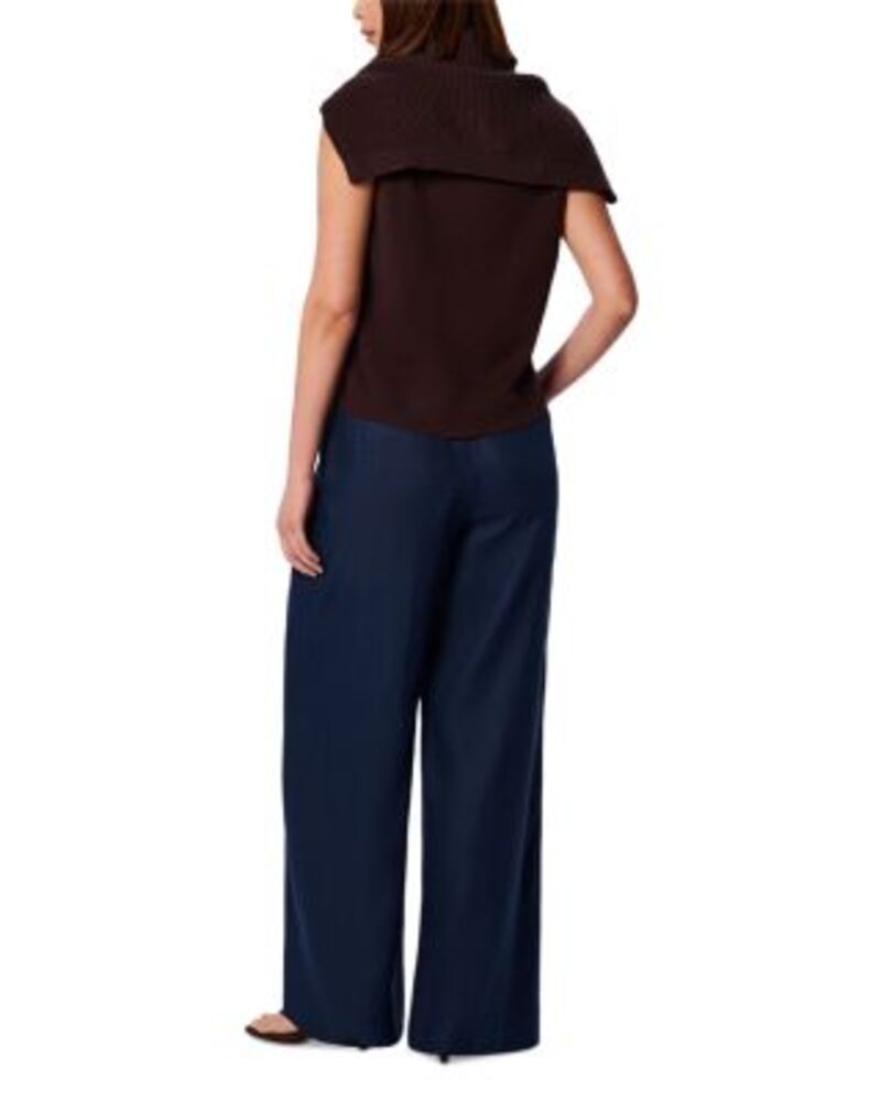 ホイッスルズ レディース ボトムス カジュアルパンツ ワイドレッグ Whistles Wide Leg Hopsack Trousers Navy ネイビー ホイッスルズ レディース ボトムス カジュアルパンツ ワイドレッグ Whistles Wide Leg Hopsack Trousers Navy ネイビー