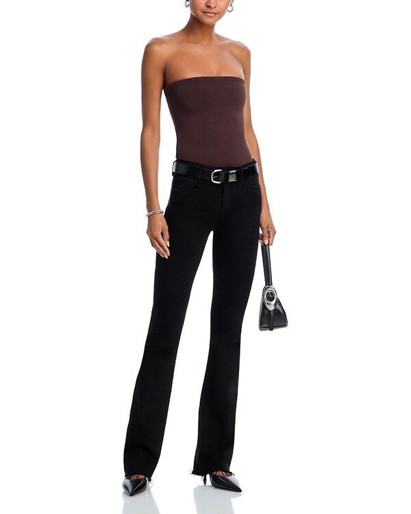 ラジャンス レディース ボトムス デニムパンツ ジーンズ LAGENCE Ruth High Rise Straight Jeans Black ブラック ラジャンス レディース ボトムス デニムパンツ ジーンズ LAGENCE Ruth High Rise Straight Jeans Black ブラック