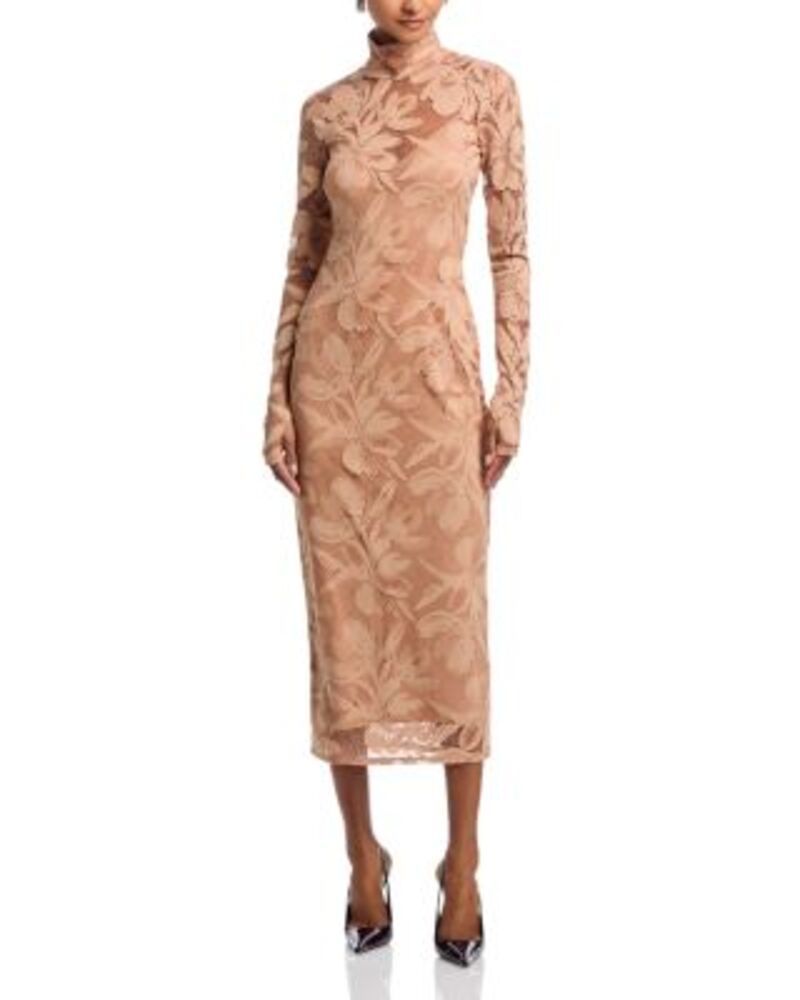 エーエフアールエム レディース トップス ワンピース レース AFRM Shailene Lace Dress Almond