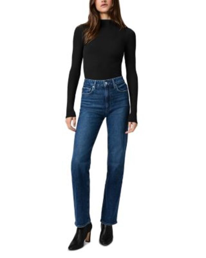 ペイジ レディース ボトムス デニムパンツ ストレート ジーンズ PAIGE Stevie High Rise Straight Leg Jeans in Soundcheck