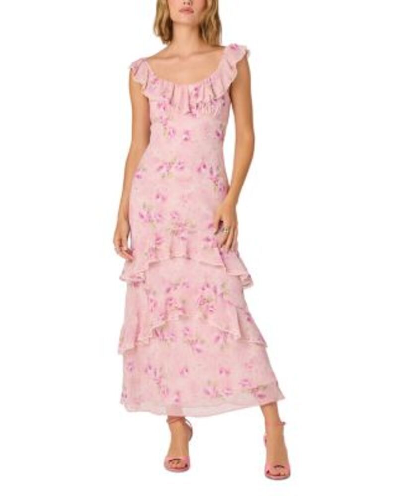 アストール レディース トップス ワンピース ASTR the Labelaisha Dress Pink Floral ピンク