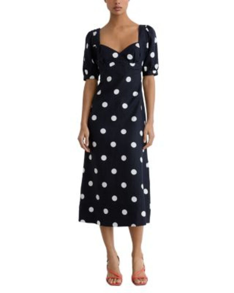 レイス レディース トップス ワンピース REISS Astridress NavyIvory アイボリー