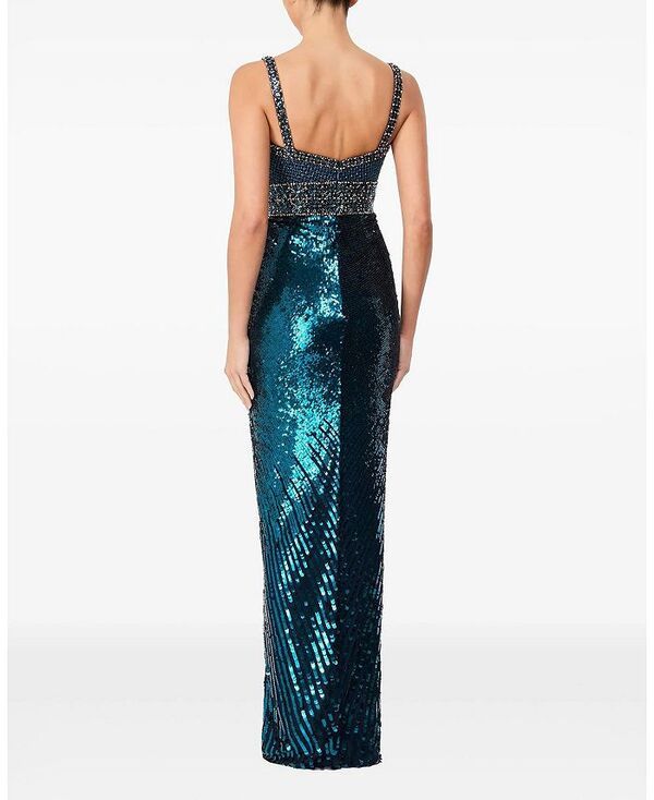 ジェニー・パッカム レディース トップス ワンピース マキシワンピース ドレープ マキシ Jenny Packham Only You Embellished Draped Maxi Dress Blackthorne Blue ブルー ジェニー・パッカム レディース トップス ワンピース マキシワンピース ドレープ マキシ Jenny Packham Only You Embellished Draped Maxi Dress Blackthorne Blue ブルー