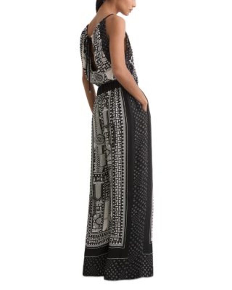 レイス レディース トップス ジャンプスーツ プリント REISS Inara Scarf Print Jumpsuit Blackivory レイス レディース トップス ジャンプスーツ プリント REISS Inara Scarf Print Jumpsuit Blackivory