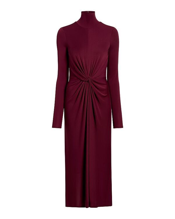 サンク セプト レディース トップス ワンピース モックネック Cinq Sept Tovianna Mock Neck Dress Mulberry サンク セプト レディース トップス ワンピース モックネック Cinq Sept Tovianna Mock Neck Dress Mulberry