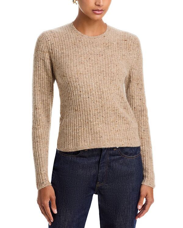 コー レディース アウター ニット・セーター クルーネック ウール セーター ニット CO WoolBlend Crewneck Knit Sweater Antelope