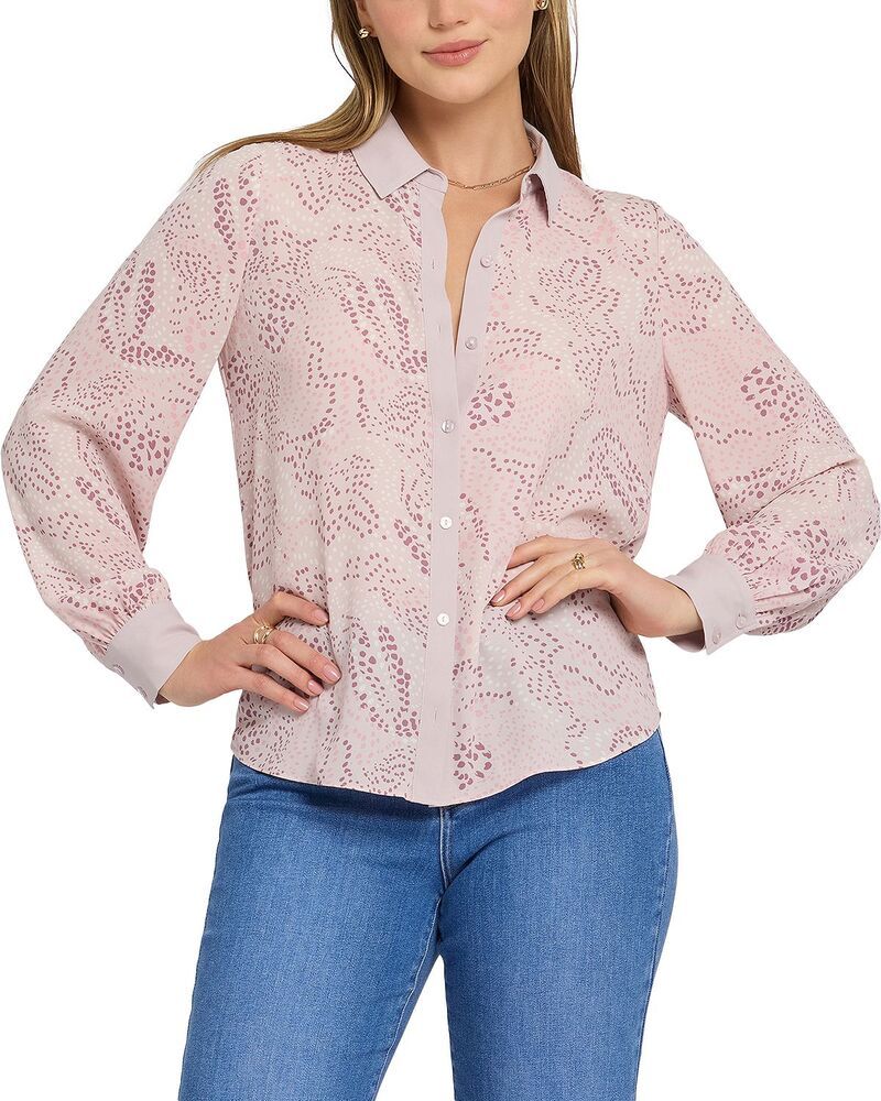 エヌワイディージェイ レディース トップス シャツ ブラウス NYDJ Taylor Blouse Rock Flower Combo