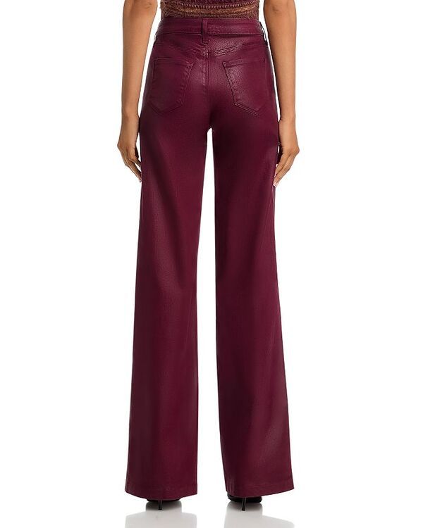 ラジャンス レディース ボトムス デニムパンツ ワイドレッグ ジーンズ LAGENCE Clayton High Rise Wide Leg Jeans in Dark Port Dark Port
