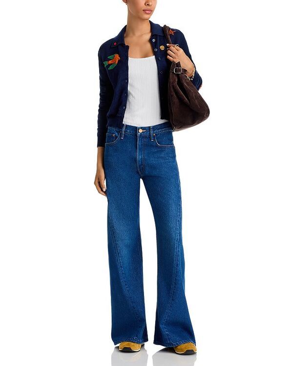 マザー レディース ボトムス デニムパンツ ジーンズ MOTHER The Lemon Twist Sneak High Rise Jeans in Yes Chef Yes Chef
