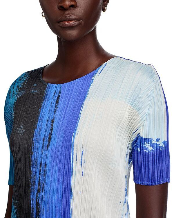 プリーツ プリーズ イッセイ ミヤケ レディース トップス ワンピース PLEATS PLEASE ISSEY MIYAKE Jump Dress Blue ブルー