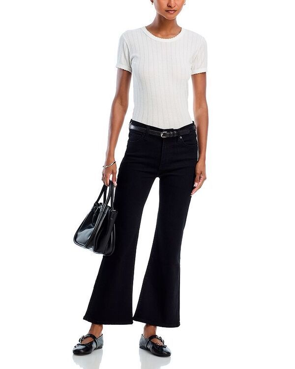フレーム レディース ボトムス デニムパンツ アンクル ジーンズ FRAME The Pixie Icon Mid Rise Ankle Jeans Black ブラック