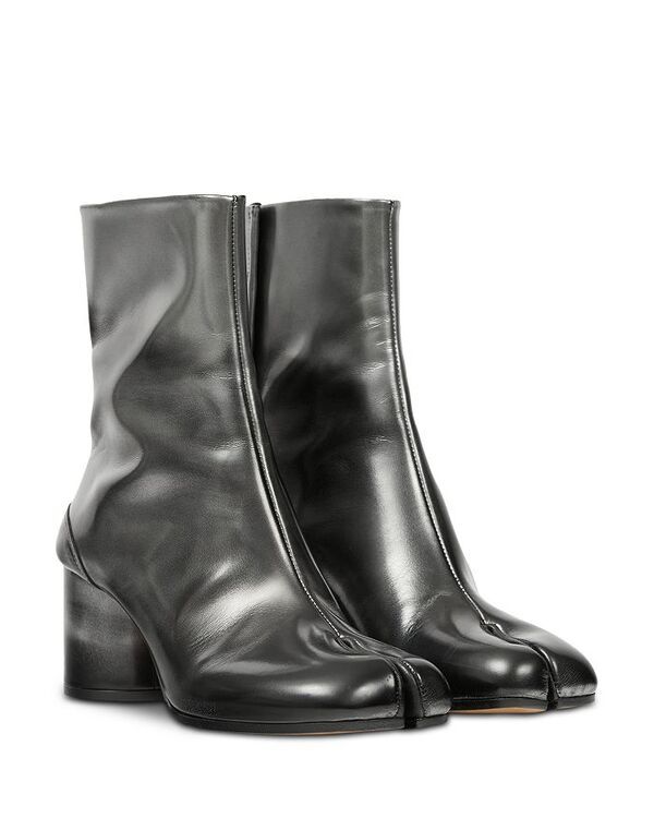 マルタンマルジェラ レディース シューズ ブーツ・レインブーツ アンクル ブーツ Maison Margiela Womens Ankle Boots SilverBlack ブラック