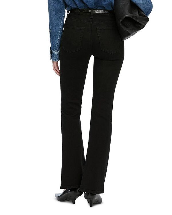 フレーム レディース ボトムス デニムパンツ ジーンズ FRAME The Icon High Rise Flare Jeans Black ブラック