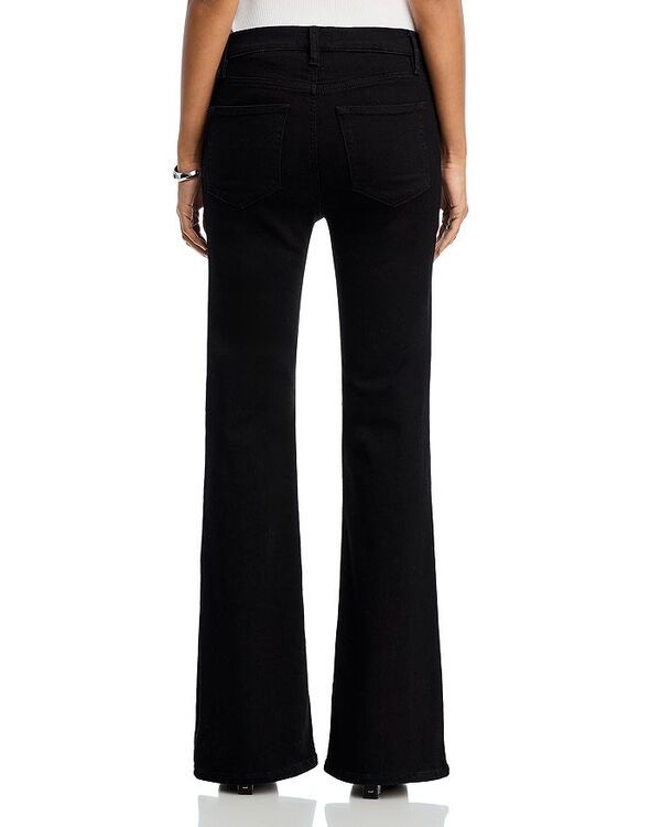 フレーム レディース ボトムス デニムパンツ フレア ジーンズ FRAME The Icon High Rise Flare Leg Jeans Black ブラック フレーム レディース ボトムス デニムパンツ フレア ジーンズ FRAME The Icon High Rise Flare Leg Jeans Black ブラック