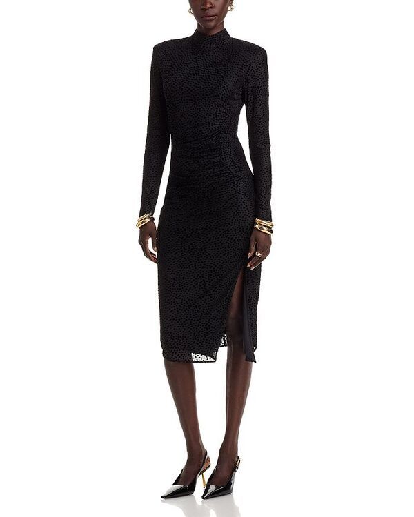 レイミー ブルック レディース トップス ワンピース Ramy Brook Eveline Dot Dress Black Dot ブラック