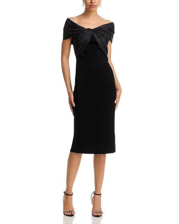 シムカイ レディース トップス ワンピース SIMKHAI Mia OfftheShoulder Dress Black ブラック