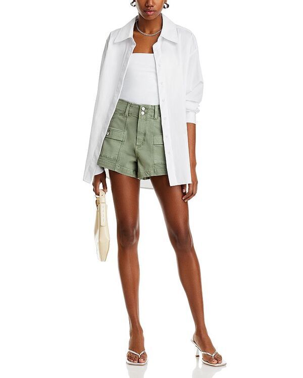 ペイジ レディース ボトムス ハーフパンツ・ショーツ ショートパンツ PAIGE Olivia Cargo Shorts Vintage Sweet Succulent ペイジ レディース ボトムス ハーフパンツ・ショーツ ショートパンツ PAIGE Olivia Cargo Shorts Vintage Sweet Succulent