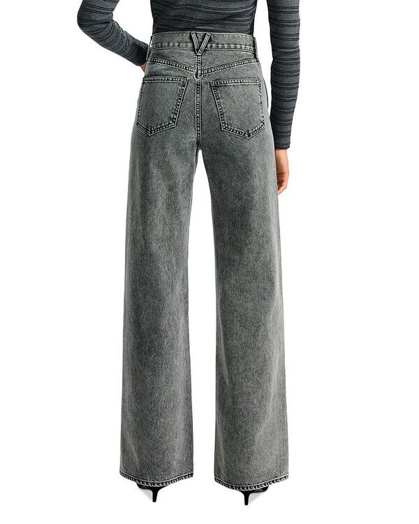 ヴェロニカ ベアード レディース ボトムス デニムパンツ ワイドレッグ ジーンズ Veronica Beard Taylor High Rise Wide Leg Jeans in Volcanic Dust Volcanic Dust