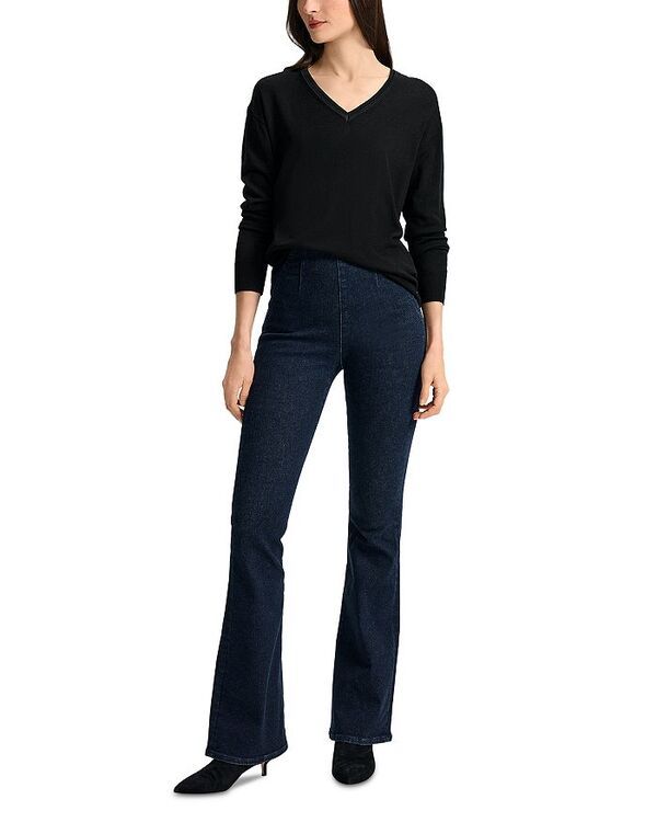 ヴェロニカ ベアード レディース ボトムス デニムパンツ ブーツカット オックスフォード ブーツ ジーンズ Veronica Beard Beverly Off Duty High Rise Bootcut Jeans in Oxford Oxford
