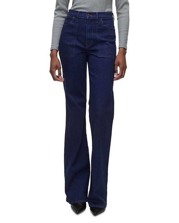 ヴェロニカ ベアード レディース ボトムス デニムパンツ ジーンズ Veronica Beard Crosbie High Rise Flare Jeans in Indigo Rinse Indigo Rinse インディゴ